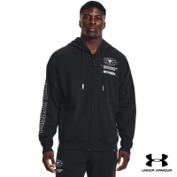 Under Armour UA Mens Project Rock Rival Fleece Disrupt Full-Zip อันเดอร์ อาร์เมอร์ เสื้อออกกำลังกายสำหรับผู้ชาย