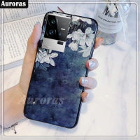 เคสเคสโทรศัพท์ Vivo Iqoo 11ลายดอกไม้การ์เด้นและแมกโนเลียกากเพชรส่องแสงเป็นประกายวิบวับปกอ่อน TPU ฝาหลังหลังแบบนิ่มสำหรับ VIVO iqoo 11