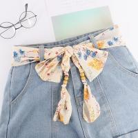 Fashion Ladies Ribbon Decorative Ribbon Belt Korean Version All-Match Jeans Dress Accessories Silk Scarf Belt