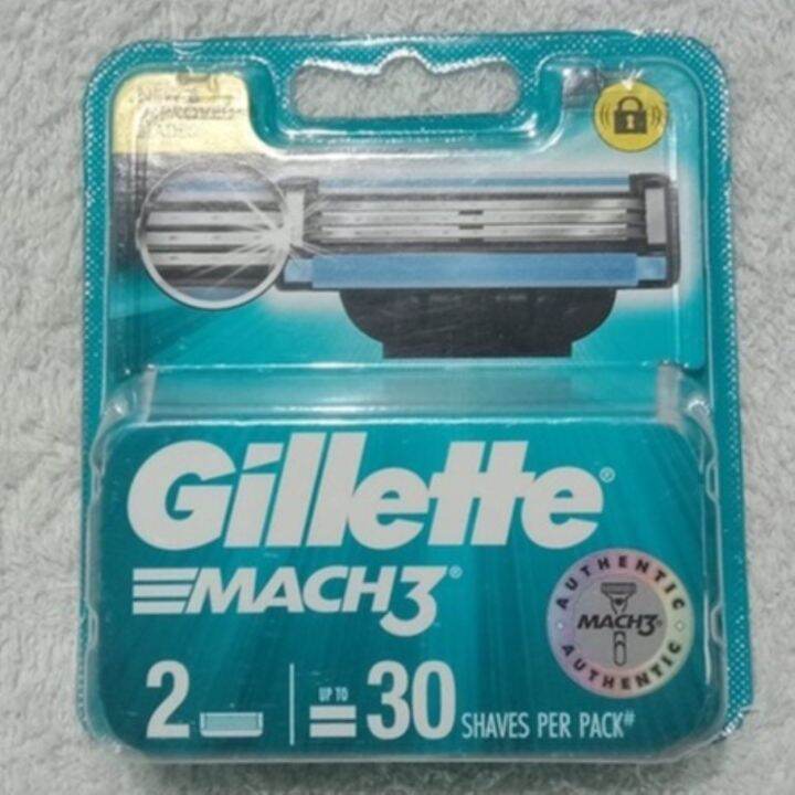 Gillette Mach 3 30 Shaves Per Pack Lazada PH