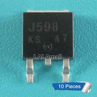 10ชิ้น2SJ598 J598ต่อ-252 2SJ598-Z TO252 SMD -12A/-60V P-Channel MOSFET ทรานซิสเตอร์ใหม่แบบดั้งเดิม IC