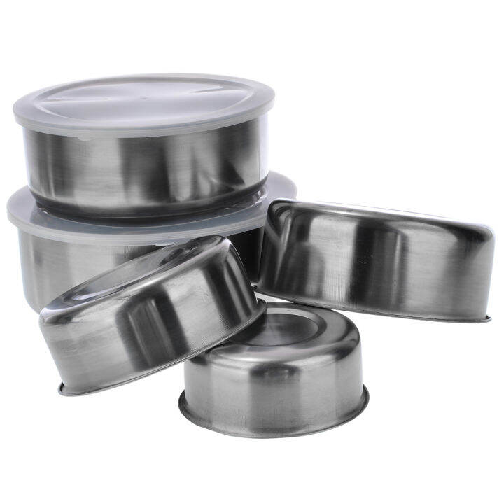 mayitr-5pcsset-stainless-steel-mixing-bowls-crisper-food-container-5-bowls-with-5-lids-for-kitchen-tools