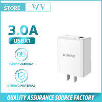 YLV 18W หัวชาร์จเร็ว เอาต์พุต 9V2A สมาร์ทชาร์จสำหรับ USB พอร์ตชาร์จไว ที่ชาร์จแบต เหมาะสำหรับ Iphone, Samsung, vivo, xiaomi, huawei, oppo, Android ปลอดภัยและเสถ