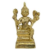 พระพรหม ท้าวมหาพรหม พระพรหมสี่หน้า วัสดุทองเหลือง Lord Brahma Brass Statue #2