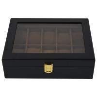 10 Grids Wooden Watch Box Jewelry Display Storage Holder Organizer Watch Case Jewelry Dispay Watch Box