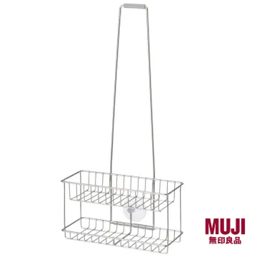 MUJI Stainless Steel Hang Type Bottle Rack