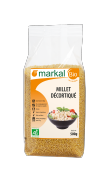 Hạt kê tách vỏ hữu cơ Organic Hulled Millet - Markal - 500g