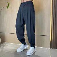 Pantalones Spring Casual Pants Mens Loose Summer All-match Sports Pants Tide Korean Baggy Men Clothing Trousers Vetements Homme