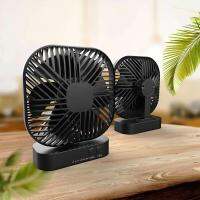 Desk Magnetic Fan 3-Speed Small Desktop Table Fans with Strong Wind Quiet Operation Portable Mini Fan for Office Bedroom