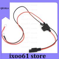 ixoo61 store O-type Terminal to DC SAE connector Power Plug Line Fuse Automotive DIY Cable 18AWG Battery SAE DIY Cable Professional
