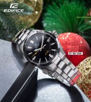 นาฬิกา Casio Edifice รุ่น EFV-100D-1A นาฬิกาผู้ชาย สายแสตนเลส หน้าปัดดำ -ของแท้ 100% รับประกันศูนย์ CMG 1 ปีเต็ม