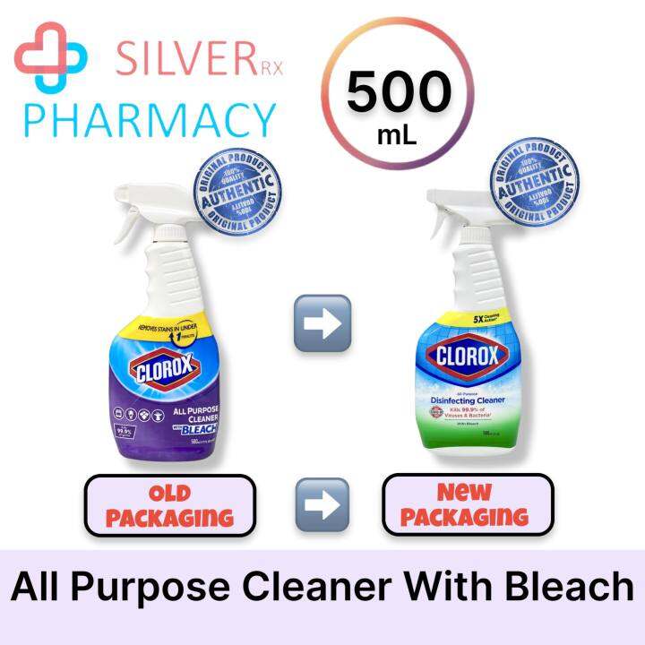 Clorox Bleach 500ml [ All Purpose Cleaner / Mold & Mildew Remover] Lazada