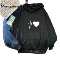 Marquise1997 เสื้อฮู้ด เสื้อแขนยาวอบอุ่น หลวมและสบาย ชิค ทันสมัย ทันสมัย สไตล์ WWY2392Z59 38Z230923