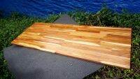 MPT2Wood-Steel ท๊อปไม้จริง ท๊อปไม้ประสาน รุ่นMPT-52 100x180ซม สีธรรมชาติ ท๊อปโต๊ะ ท๊อปไม้สำเร็จรูป ลงแลกเกอร์ พร้อมใช้งาน โต๊ะทำงาน โต๊ะกินข้าว