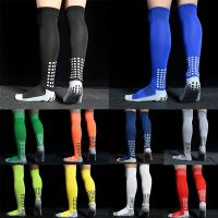 Running Socks Rubber Non-Slip Football Socks socks Cotton Breathable Sports Soccer Long High Quality Men Women