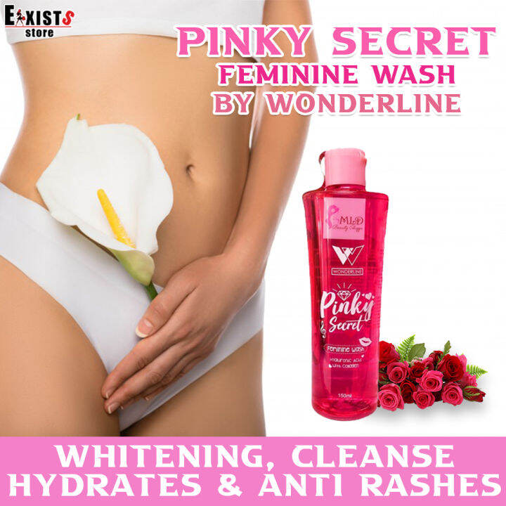 WONDERLINE Pinky Secret Feminine Wash 150ML Feminine Cleansing Liquid Lazada PH