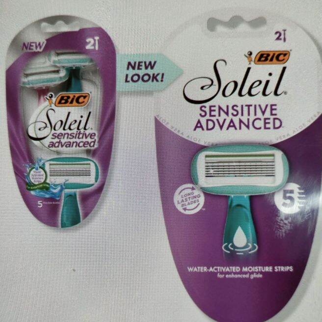 Bic Soleil Sensitive Advanced Women's 5 blade disposable razor Lazada PH