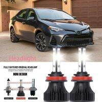 หลอดไฟหน้ารถยนต์ LED H7LAI 40w 6000k สีขาว สําหรับ Toyota Corolla E12 2002-2005 2PCS