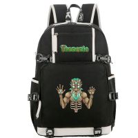 Eye Of Cthulhu กระเป๋าเป้สะพายหลัง Terraria Daypack Duke Fishron กระเป๋านักเรียนเป้เกมกระเป๋าย่ามไปโรงเรียนกระเป๋าเดย์แพ็คคอมพิวเตอร์