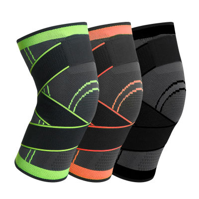 Pads Breathable Cycling Running Basketball Climbing Fitness Knee Knitted Sports