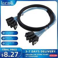 [3C electronic digital] Lecolli SATA 3.0สายความเร็วสูงข้อมูล6Gbps สายเคเบิล SAS 4XSATA 7Pin ตัวเมียเป็น4XSATA 7Pin ตัวเมียสายคุณภาพสูงสำหรับเซิร์ฟเวอร์