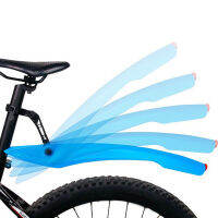 1 Pair Bicycle Mudguard with LED MTB 24 26 27.5 Inch Front/Rear Wheel