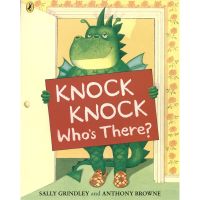 Knock Who S there Anthony Browne who knocked on my door Anthony Brown bedtime picture story childrens interesting picture book parent-child reading English original imported book