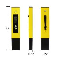 +【‘ PH Meter 0.01 High Precision For Water Quality Tester With 0-14 Measurement Range Suitable Aquarium Swimming Pool