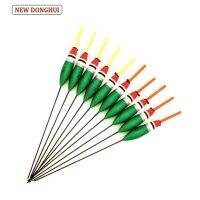 ▫ Newdonghui 10pcs/Lot Green Fishing Float Fishing Bobber 1.5G Buoyancy Balsa Wood Material Oem Factory Store 201132