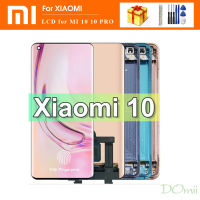 6.67 ต้นฉบับสำหรับชิ้นส่วนจอสัมผัสแอลซีดีของเครื่องแปลงดิจิทัล Xiaomi Mi 10 Pro อะไหล่ Xiaomi Xiaomi Mi หน้าจอ10 5G