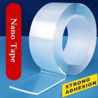 1/2/3/5m Reusable Double-Sided Adhesive Multipurpose Nano-Adhesive Tape No Trace Washed  Glue Loop Disks Tie Glue Adhesives  Tape