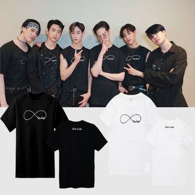 [พร้อมส่ง]เสื้อยืดคอน GOT7 Love loop in Japan llสีดำ-ขาว S-XXLผ้าฝ้ายแท้ เสื้อยืดผู้ชายT-shirtเสื้อยืด เสื้อเบลาส์