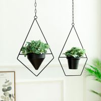 [Like Activities] NordicHanging Pot Wall Hanging Planter BasketPotHanger ChainHolderBalcony Decoration