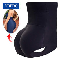 YBFDO Women Underwear Lingerie Slimming Tummy Control Body Shaper Fake Ass Butt Lifter Briefs Sponge Padded Butt Push Up Panties