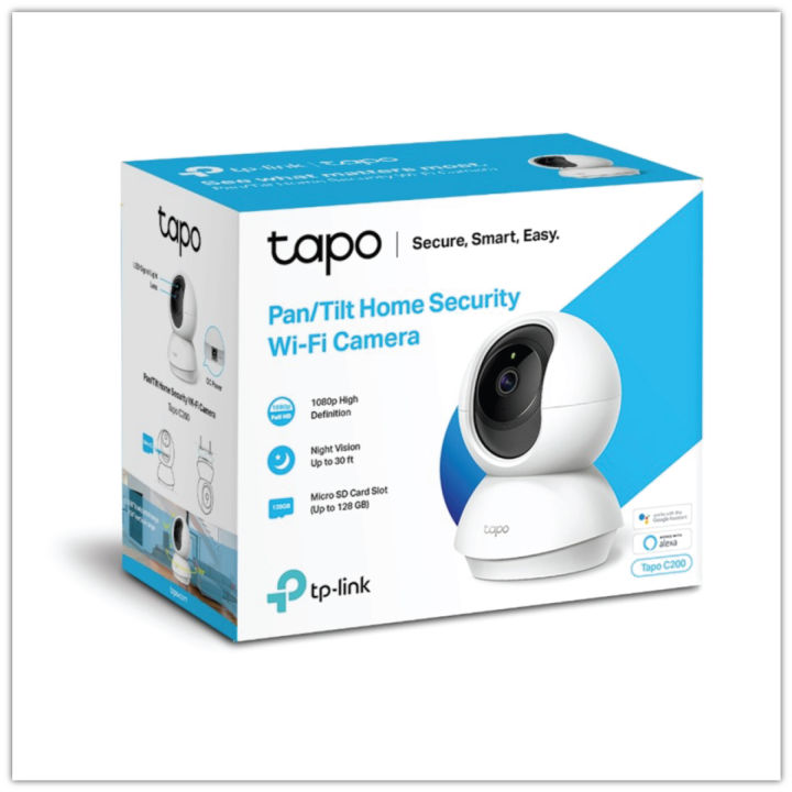 ip-camera-tp-link-tapo-c200-กล้องวงจรปิด-คมชัด2ล้านพิกเซล-หมุนได้360องศา-ใช้งานง่าย-ดูและพูดผ่านมือถือได้-ของแท้ประกันซินเน็ค