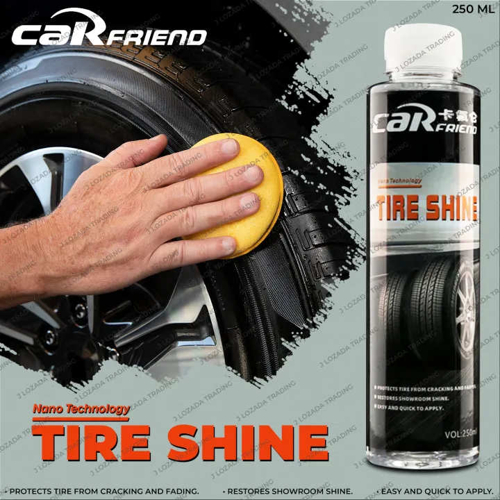 Premium Tire Shine 250ml - Tire Black / Tire Care / Tire Conditioner ...