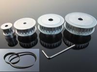 【hot】✓►  10T 20T 25T 30T Pulley aluminium alloy synchronizing pulley belt for gearbox synchronous drive