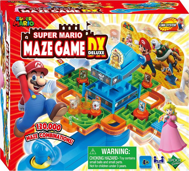 epoch-super-mario-maze-game-deluxe-สำหรับผู้เล่นคนเดียวอายุ-4-ปีขึ้นไป-หลายเกมส์-ราคา-2-200-บาท