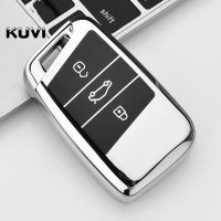 Soft TPU รถ REMOTE Key Case SHELL FOB สำหรับ Volkswagen VW Magotan Passat B8 สำหรับ Skoda Superb A7 อุปกรณ์เสริม-kjhkhjlk