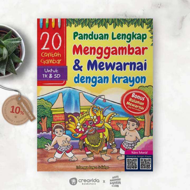 Panduan Lengkap Menggambar Dan Mewarnai Dengan Krayon | Lazada Indonesia