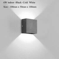 6W 12W LED Wall Light Outdoor Waterproof IP65 Porch Garden Wall Lamp Indoor Bedroom Livingroom Aside Corridor Stairs Wall Lights