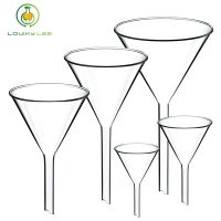 40/50/60/90/100mm Glass Funnel Heavy Wall Scientific Borosilicate for Laboratory