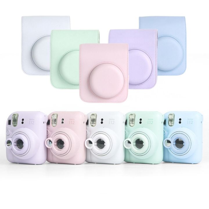 ชุดอุปกรณ์7-in-1สำหรับ-fujifilm-instax-mini-12อุปกรณ์เสริมกล้องทันทีอัลบั้มรูปกรอบรูป-สติกเกอร์-ฟิลเตอร์เลนส์เซลฟี่-กระเป๋ากล้อง