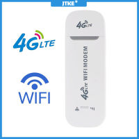 JTKE 4G LTE ดองเกิลยูเอสบีไร้สายบรอดแบนด์มือถือ150Mbps โมเด็มซิมการ์ดเราเตอร์ไร้สายโมเด็มไวไฟสติ๊ก