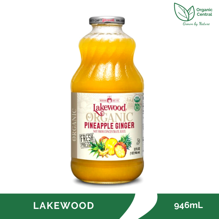 Lakewood Organic Pineapple Ginger 946mL Lazada PH