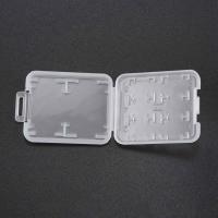 5X 8 in 1 Plastic Micro-SD SDHC TF MS Memory Card Storage Case Box Protector Holder