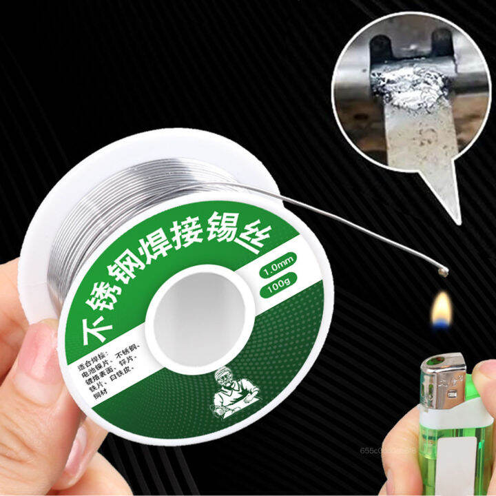 Stainless Steel Solder Tin Wire High Strength Low Melt Rosin Core