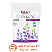 1 GÓI Hạt Chia Đen NUTIVA CHIA SEDDS 907g