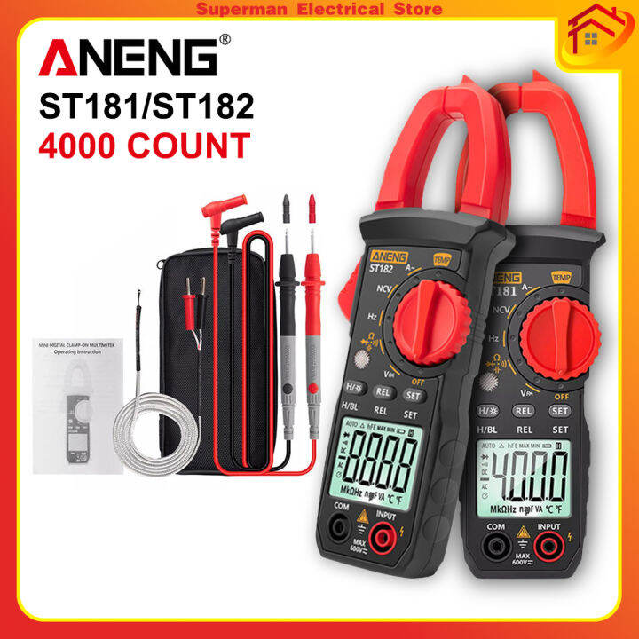 ANENG ST181 Digital Clamp Meter Multimeter Tester Digital Tester for