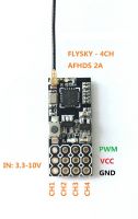 FLYSKY-4CH 2.4G AFHDS 2A 4CH PWM Mini Receiver 11X25mm for FLYSKY FS-I6 FS-I6X FS-I6S FS-I10 RC Mini Airplane Fixed-Wing Drones